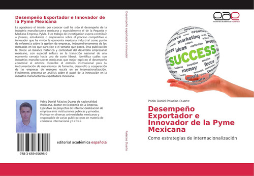 Libro: Desempeño Exportador E Innovador De La Pyme Mexicana: