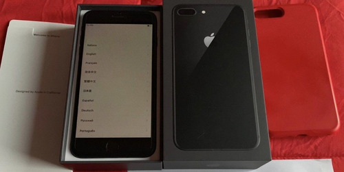 iPhone 8 Plus Negro Spacial De 256 Gigas Impecable Original