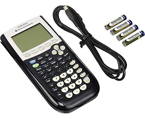 Calculadora Grafica Texas Instruments Ti-84 Plus, Negra