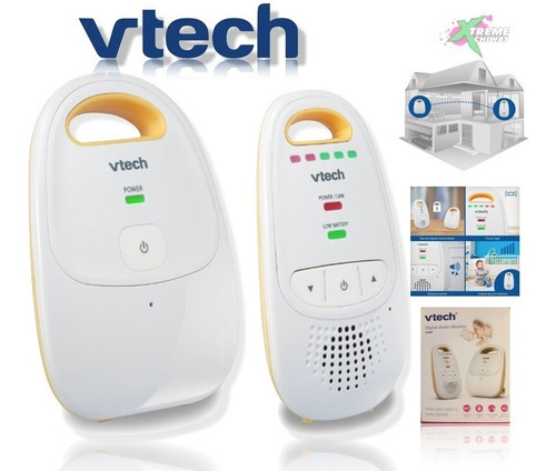 Vtech Monitor Digital Bebe Audio Sonido Dm111 Original Xtr P