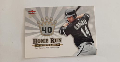 2006 Fleer Ultra Hrk10 Pual Konerko Home Run Kings Baseball (Usado)
