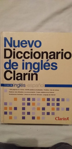 Nuevo Diccionario De Ingles- T(1) De Clarin