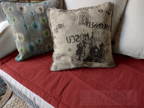 Imagen 3 de 3 de Pillow Manta Protector Asiento Tusor 3 Cuerpos. E/todo Pais