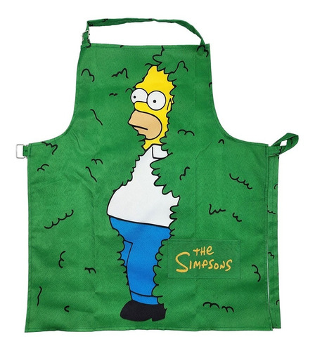 Delantal De Cocina Los Simpsons Homero Arbusto Baloo Toys