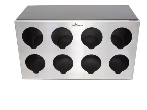 Vinoteca Cava Bodega Linea Runko 4x2 Acero Inox. Tromen