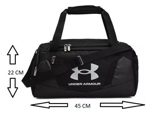 Maleta Deportiva Under Armour Undeniable 5.0 Xs Color Negro Liso