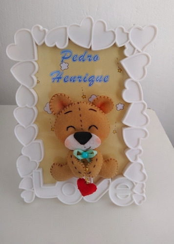Imagem 2 de 5 de Kit Para Quarto Do Bebê Em Feltro