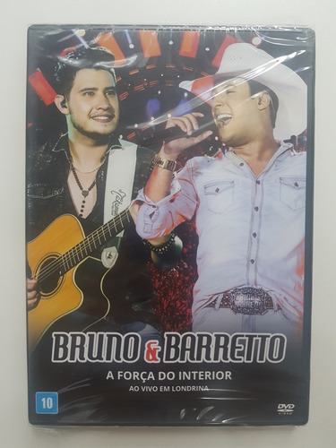 Bruno & Barreto A Força Do Interior Ao Vivo Em Dvd