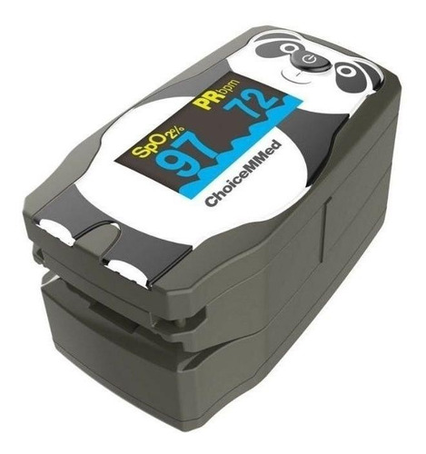 Imagen 2 de 2 de Oxímetro de pulso para dedo ChoiceMMed MD300C55 negro/blanco