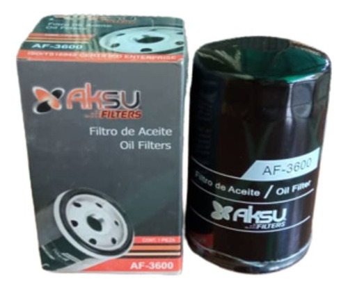 Filtro De Aceite Aksu Af-3600