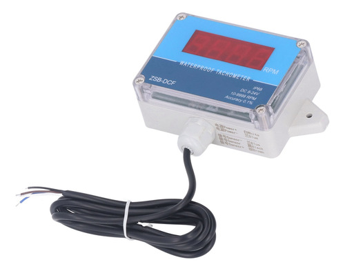 Sensor De Tacómetro Rpm, Medidor De Velocidad, Ip68, Led A P