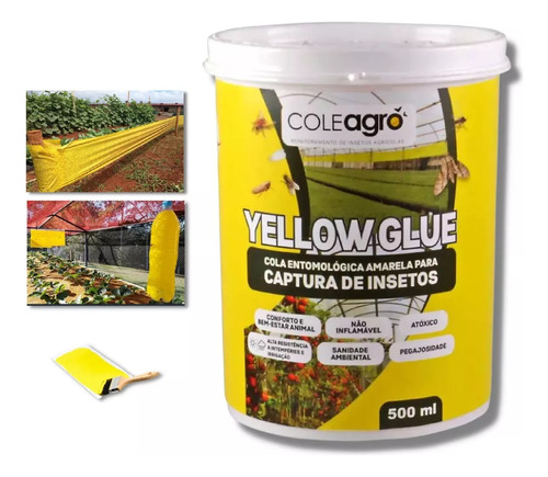 Cola Entomológica Amarela Yellow Glue 500g C/ Nf
