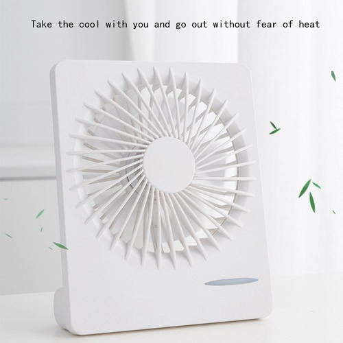 Ventilador De Mesa Usb R De Longa Duração Da Bateria Quiet P