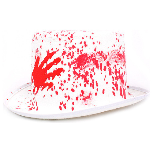 Galera Con Sangre Halloween Disfraz Blanco Ltf Shop 