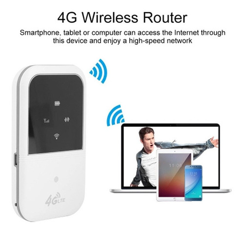 4g Wireless Internet Router Portátil Wifi Con Carga Usb