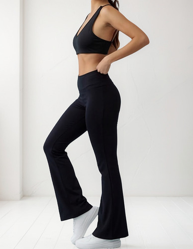 Leggings Deportivos Gym Dama Mango Y Merengue Con Bolsa