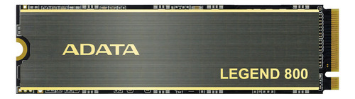 Disco Ssd Adata Legend 800 500gb M.2 Pcie Gen4x4 Nvme C Color Gris