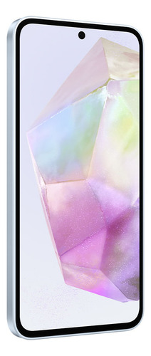 Teléfono celular Samsung Galaxy A35 5g, cámara triple de hasta 50 MP, pantalla 6.6, 128 GB, azul claro - Excelente (Reacondicionado)