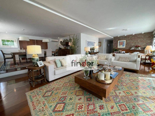 Imagem 2 de 12 de Lauro Xefran Na Rua Marquês De Sabará, 130 - Real Parque. Apartamento À Venda, 359 M², Andar Alto, 3 Suítes, 4 Vagas E Lazer Completo - Ap13355