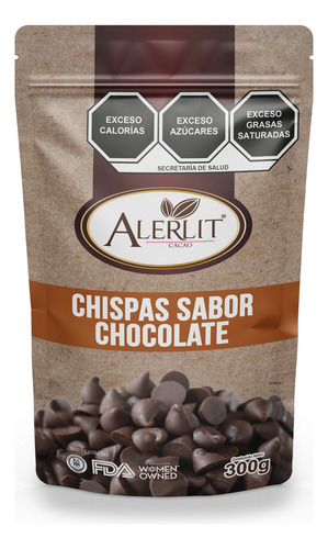 Chispas Sabor Chocolate 300gr Directo De Fabrica