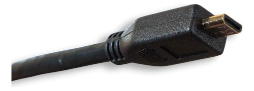 Cablelera Micro Hdmi a Hdmi 34 AWG 1, color negro ZC95b1m