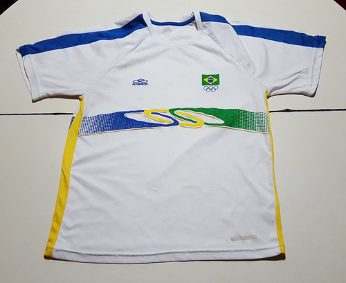 Camiseta De Brasil Voley Marca Olympikus Talle M