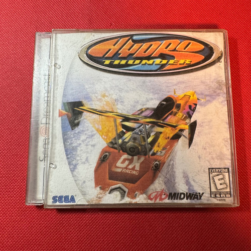 Hydro Thunder Sega Dreamcast Portada Reimpresa