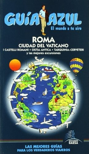 Libro Roma Ciudad Del Vaticano Guia Azul 2008-2009  De V.v.a