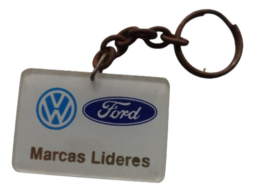 Llavero Agencia Ford F100 Insignia Manfredini Vw Gol Antiguo