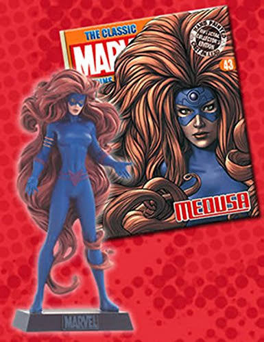 Figura De Plomo Marvel Eaglemoss Medusa Inhuman (Usado)