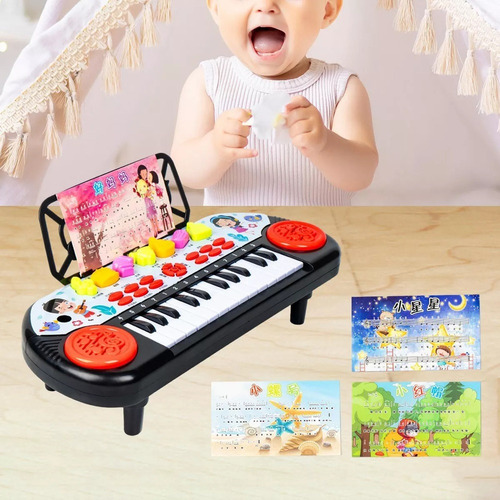 . Juguete De Órgano Electrónico Multifuncional For Niños