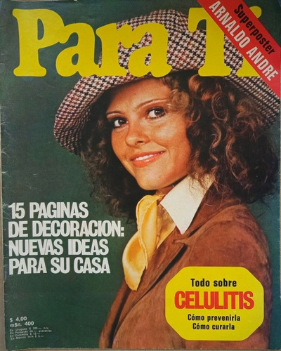 Antigua   Revista Para Ti Agosto De 1973 Argentina