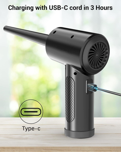 Soplador De Aire Comprimido Inalámbrico Eléctrico