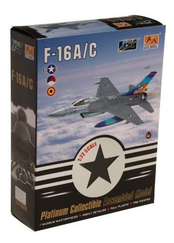 Modelo Easy F16 Ac Mlu Baf 1st Sqd Belgica 2003 Die Cast Ai