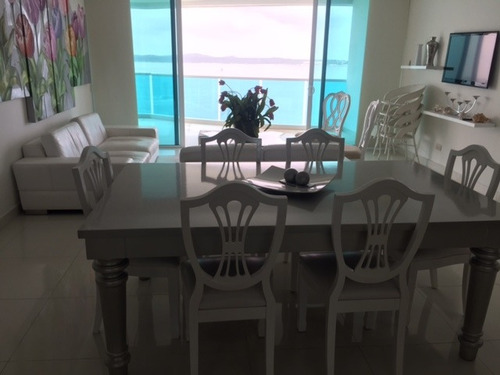 Imagen 7 de 17 de Venta Apartamento De Tres Alc Frente Al Mar Castillogrande