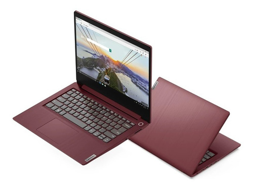 Laptop  Lenovo IdeaPad 15IML05  cherry red 15.6", Intel Core i3 10110U  8GB de RAM 1TB HDD, Intel UHD Graphics 620 1366x768px Windows 11 Home