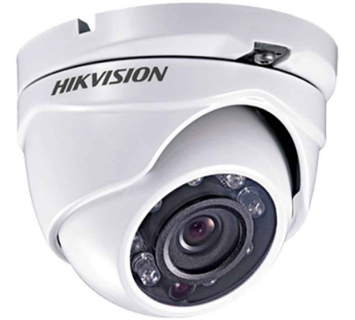 Cámara Tipo Domo Hikvision 720p Turbo Hd 1mp Ip66 Metálica