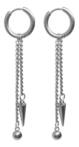 Imagen 3 de 3 de Aros Argollas Colgantes Solitario Cadena Cruz Pendulo Y Mas
