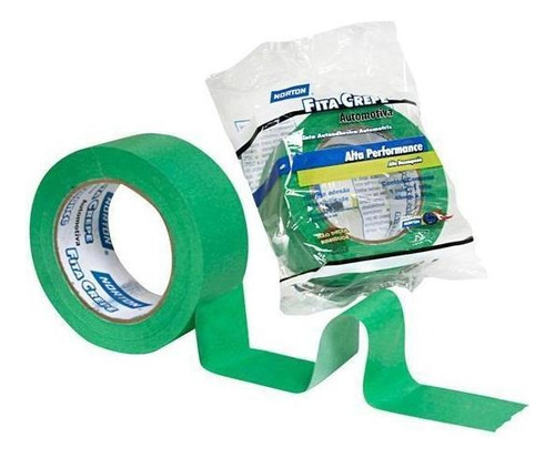 Cinta de crepé Norton Green Automotive, 48 mm x 40 m