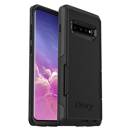 Funda Para Galaxy S10+ Negro Delgada Plastico