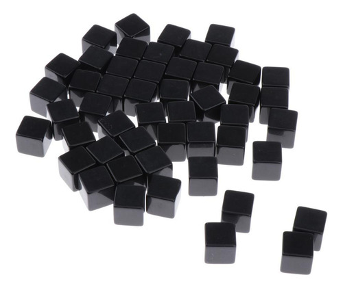 50 Piezas Borde Cuadrado De 6 Caras Dados D6 Rpg Para Niños