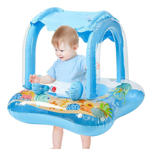Flotador Para Bebé Refugio Inflable Infantil Para Nadar Flot