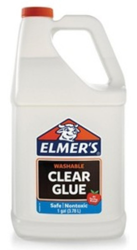 Pegamento Líquido Elmer's CLEAR GLUE color transparente no tóxico