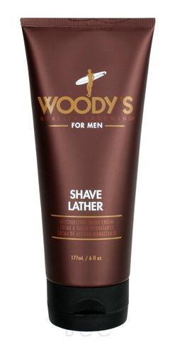 Espuma De Afeitar Hidratante Shave Lather Woody´s For Men 