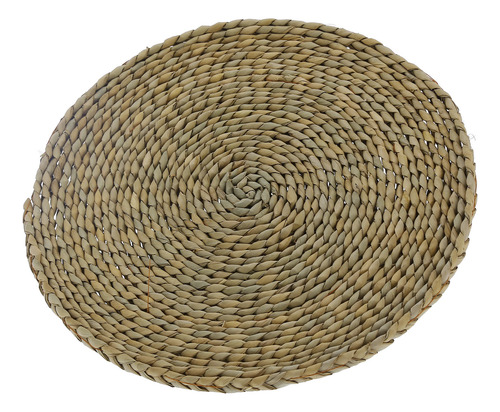 Cojín Redondo De Paja Para Puf, Tatami