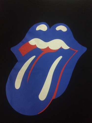Remera-negra-the Rolling Stones-lengua-azul