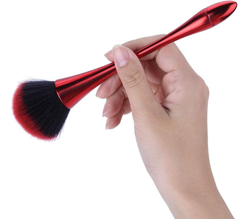 Pincel Gordinho/bastão Maquiagem Rosto Base Blush Pó 1 Pç