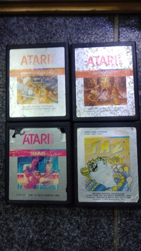 Cartuchos Atari 2600 Precio Cada Uno (Usado)