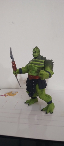 Whilplash Heman 200x Hombre Lagarto Mattel 2002 (Usado)