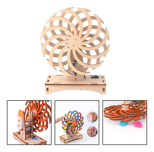 Rompecabezas 3d Modelo De Juguete De Experimento Científico